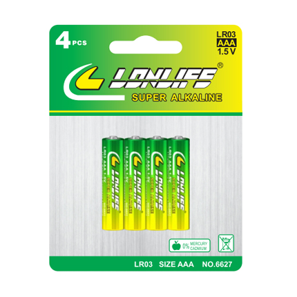 碱性电池LR03 AAA1.5V