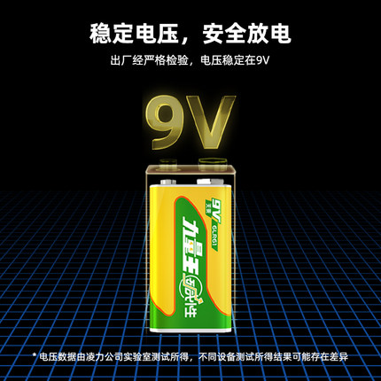 凌力9v电池,万能表干电池,烟雾报警器,话筒麦克风通用